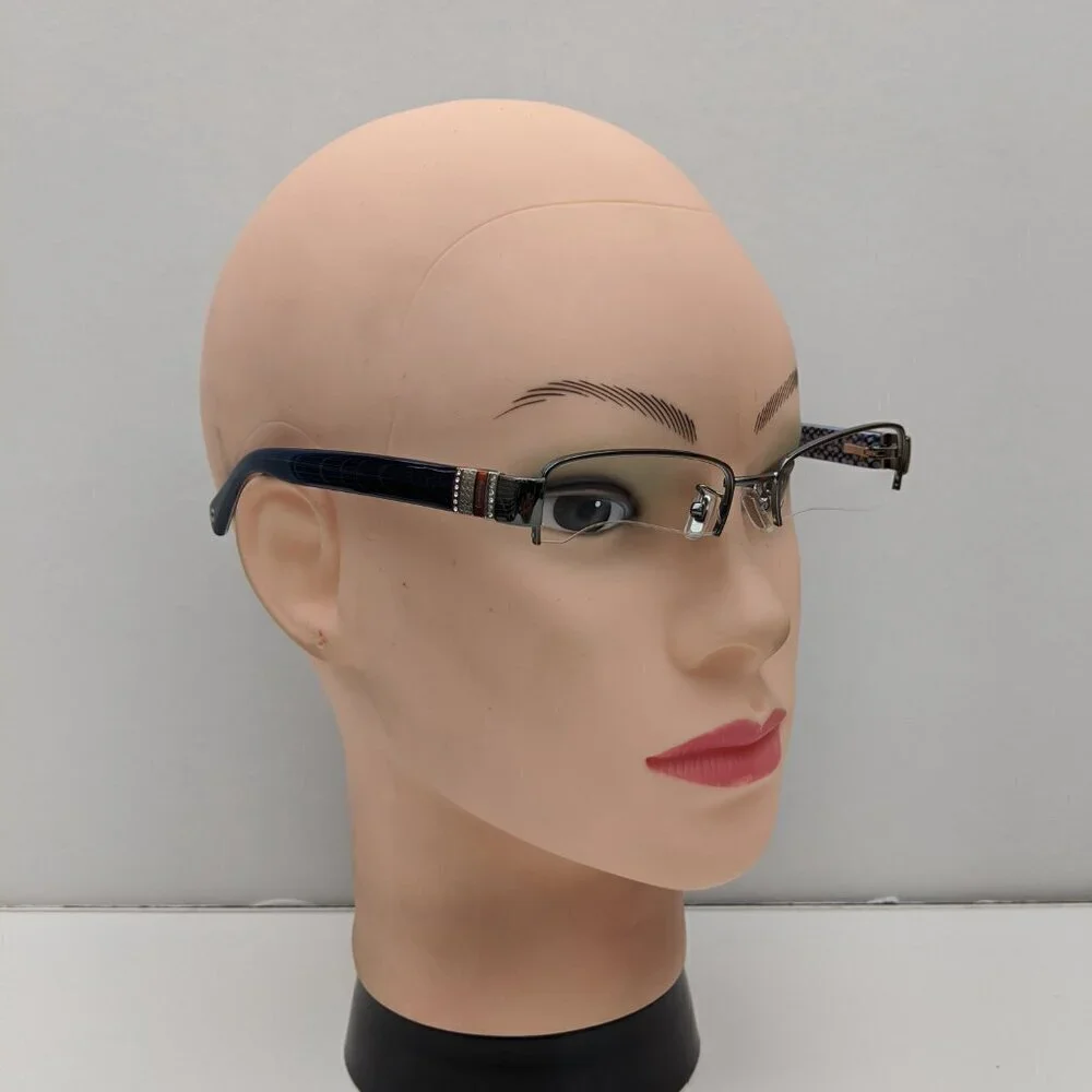 🕶️Coach CECILY HC5027B-9093 Semi Rimless Eyeglasses 52/17-135 / JLE701🕶️​